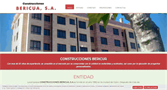 Desktop Screenshot of construccionesbericua.com